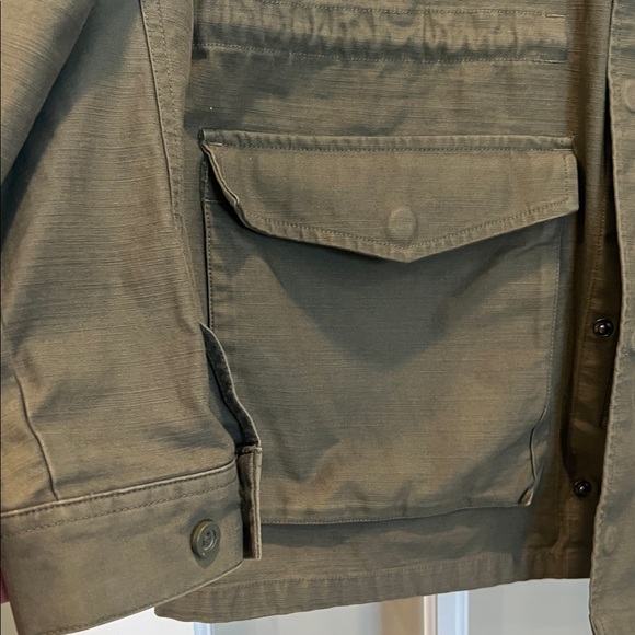 Vans Men's Military Field Jacket in Olive - Picture 3 of 12